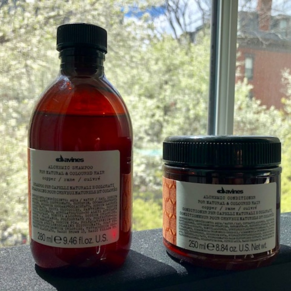 Davines Alchemic Shampoo & Conditioner Copper
